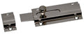 CATENACCIOLO ORIZZONTALE IN OTTONE NICHELTATO.
SEZIONE LAMA 12x2 mm; LUNGHEZZA 80 mm