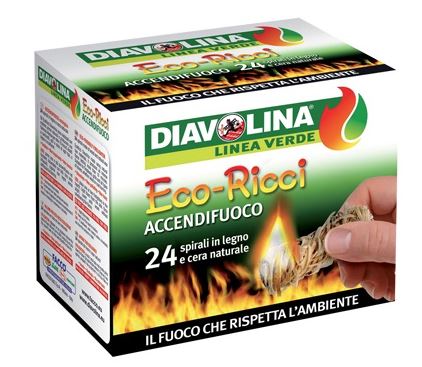 DIAVOLINA ACCENDIFUOCO ECO RICCI 24 PZ