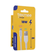 CAVO PIATTO TEKMEE TIPO C 2M TPE