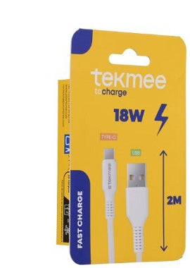 CAVO PIATTO TEKMEE TIPO C 2M TPE