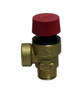 VALVOLA DI SICUREZZA ORDINARIA MF 1/2" x 6 Bar