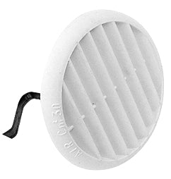 GRIGLIA DI AERAZIONE TONDA CON MOLLE Ø 50 mm