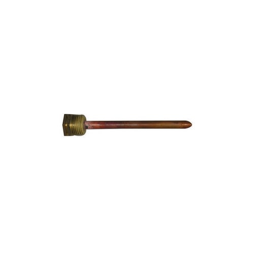 POZZETTO PER SONDA 1/2 GAS CONICO 10 CM PER UN BULBO DIAMETRO 7X8 MM