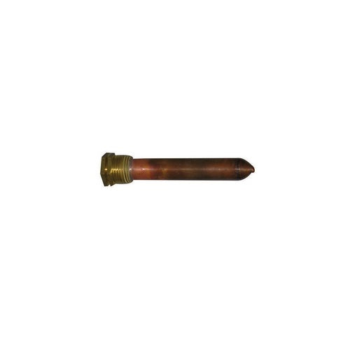 POZZETTO PER SONDA 1/2 GAS CONICO 10 CM PER 3 BULBI DIAMETRO 15X16 MM