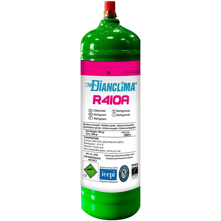 BOMBOLETTA GAS R410A RICARICABILE 800 GR.