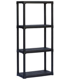 SCAFFALI KIT BRIXO TOWER 4 PIANI IN PLASTICA