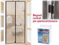 ZANZARIERA STOP INSET MAGNETIC PER PORTE 2 TELI 100 X 220