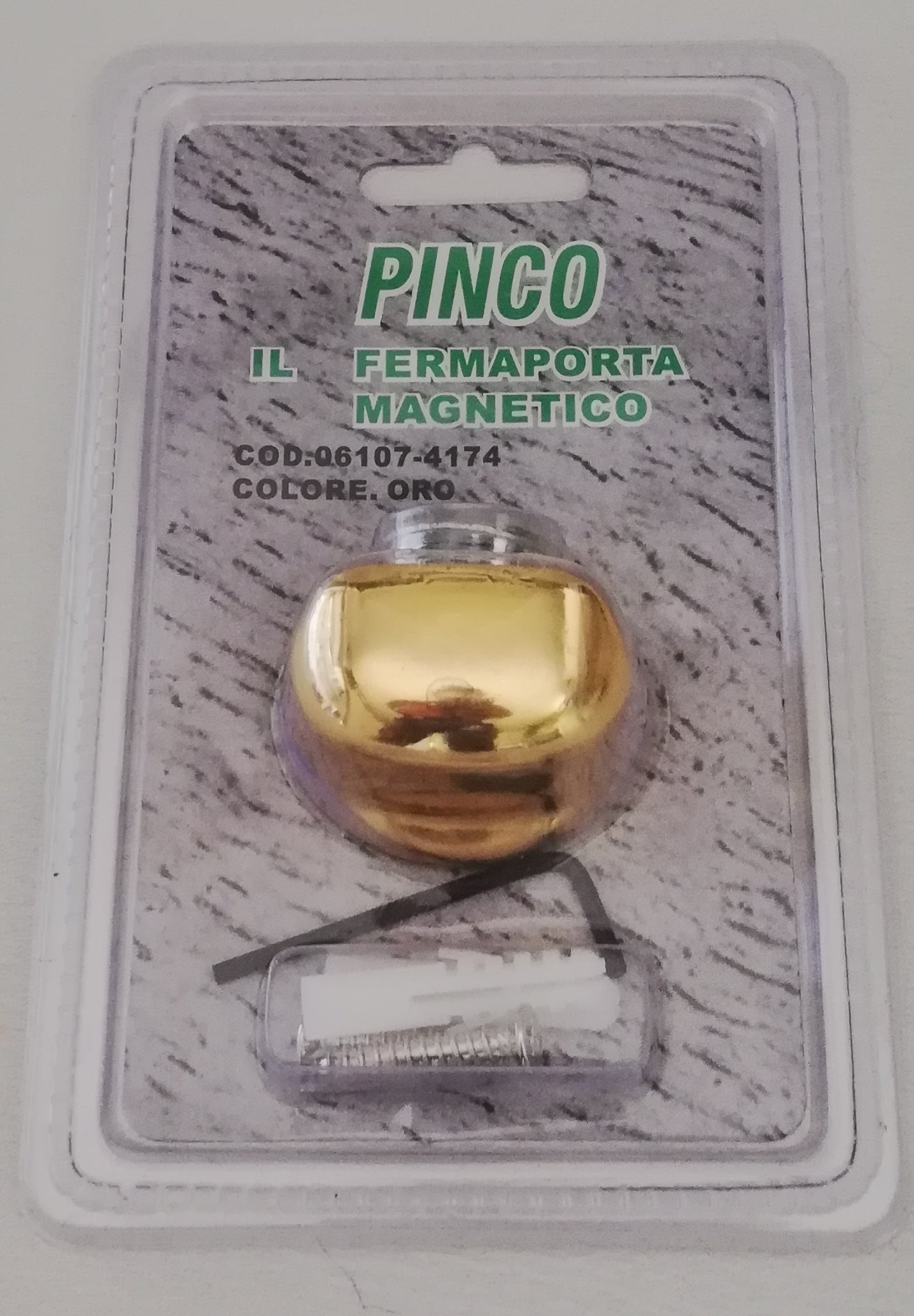 PINCO FERMAPORTA MAGNETICO FINITURA IN ORO