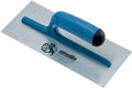 FRATTAZZO IN ACCIAIO LISCIO PER STUCCO CON MANICO ABS AUSONIA 28 x 12 cm