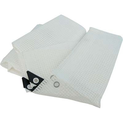 TELONE OCCHIELLATO LENO KRISTAL HAND TRASPARENTE GR/MQ 160 MT 3X1,5