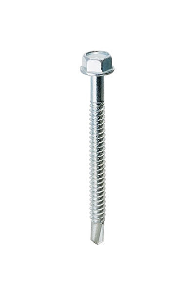 VITE AUTOPERFORANTE METALLO AMBROVIT TECC ZINCATA BIANCA MM 6,3X 80