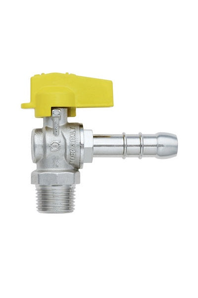 RUBINETTO A SFERA SQUADRA MASCHIO PORTAG. METANO GAS UNI 7141 1/2" DN10