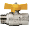 VALVOLA A SFERA GAS MF A FARFALLA MOD. LONDON 1/2" DN 15