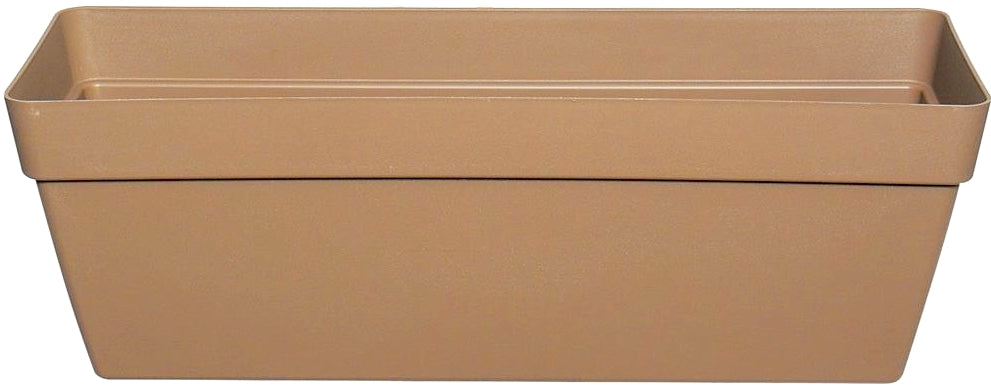 FIORIERA IN PLASTICA 'MELROSE' 50×18×16 cm MOCCA