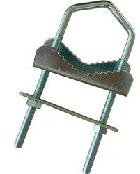 ZANCA ANTENNA A RINGHIERA ACCIAIO ZINCATO PALO MM 25/40 CM 11,5X4,0