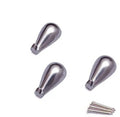 GANCIO QUADRO GOCCIA PRONTY FERRO CROMO MM 27 CF=PZ 3