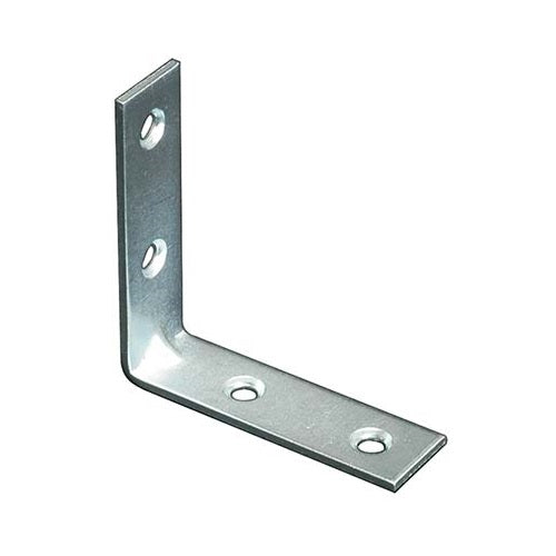 LASTRINA 4 FORI ANGOLARE ZINCATA S.MM 2,0 CM 4X4X1,5