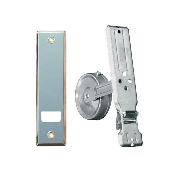 AVVOLGITORE INCASSO ZINCATO PLACCA INOX MT 8 I.MM 185
