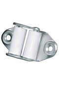 GUIDACINGHIA A RULLI FORI VERTICALI ZINCATO RULLI NYLON H.MM 45