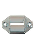 GUIDACINGHIA A RULLI FORI ORIZZONTALI ZINCATO RULLI NYLON MM 60X35