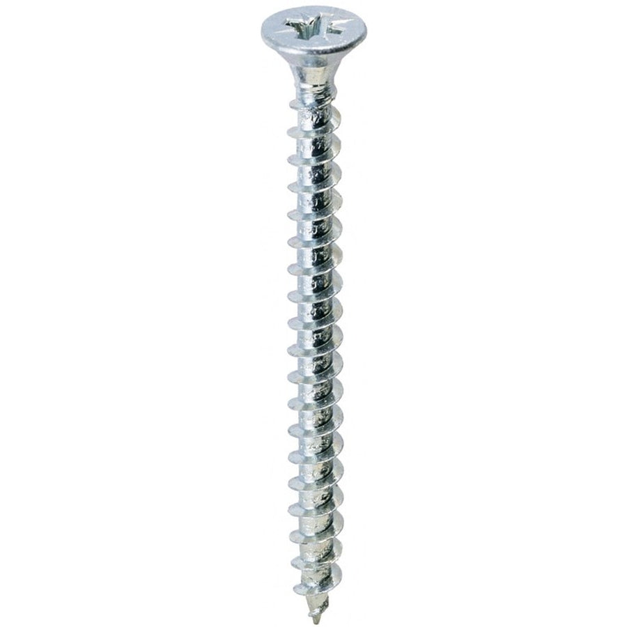 BLISTER 25 VITI TRUCIOLARI TESTA SVASATA PIANA TAGLIO A CROCE PZ 4×70 mm