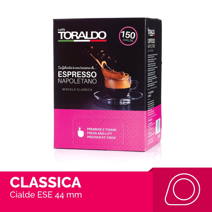 BOX 150 CIALDE CAFFÈ TORALDO MISCELA CLASSICA