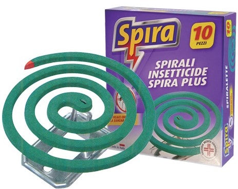 SPIRALETTE ANTIZANZARE SPIRA CONFEZIONE 10 PEZZI