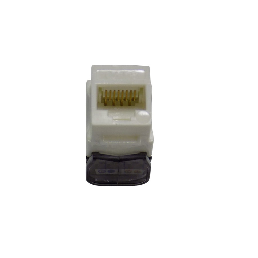 PRESA MODULARE CAT5 8/8 RJ45 KEYSTONE DA PANNELLO SENZA INSERITORE