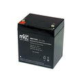 BATTERIA AL PIOMBO RICARICABILE 12V 4.5AH TERMINALE FASTON 4.8MM MKC