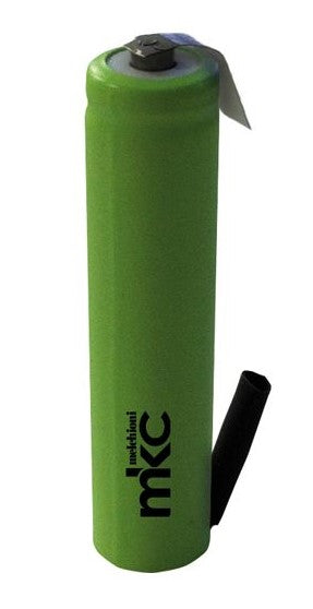 BATTERIA RICARICABILE 1000 MAH CON TERMINALI A SALDARE