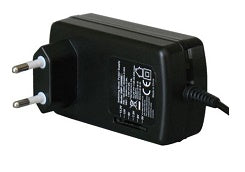 ALIMENTATORE CON SPINA 30W 1,5A 9-24 VDC 30WATT
