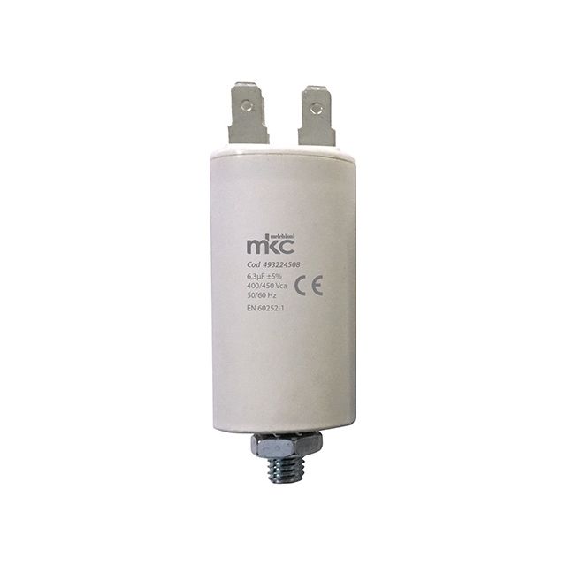 CONDENSATORE IN POLIPROPILENE DI SPUNTO TERMINALE FASTON 6,3UF 400/450V