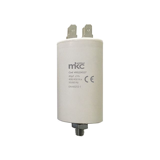 CONDENSATORE IN POLIPROPILENE DI SPUNTO TERMINALE FASTON 40UF 400/450V