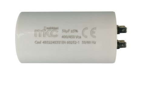 CONDENSATORE IN POLIPROPILENE DI SPUNTO TERMINALE FASTON 60UF 400/450V