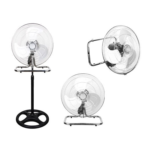 VENTILATORE IN METALLO NIKLAS TRIO 3 IN 1 DIAMETRO 45 3 PALE