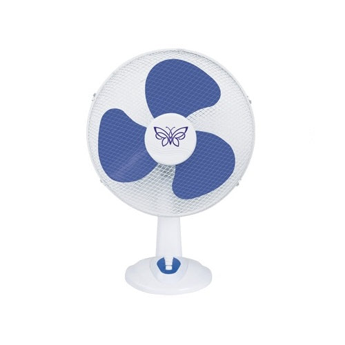 VENTILATORE BUTTERFLY BLU DA TAVOLO DIAMETRO 40 3 PALE