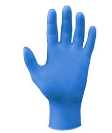 GUANTI NITRILE BLU PROF. CAT. III TG.XL 100 PZ