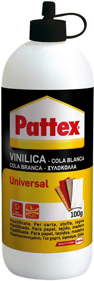 COLLA VINILICA UNIVERSALE PATTEX IN FLACONE DA 100 g