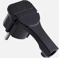SPINA SCHUKO EXTRA PIATTA 16A NERA