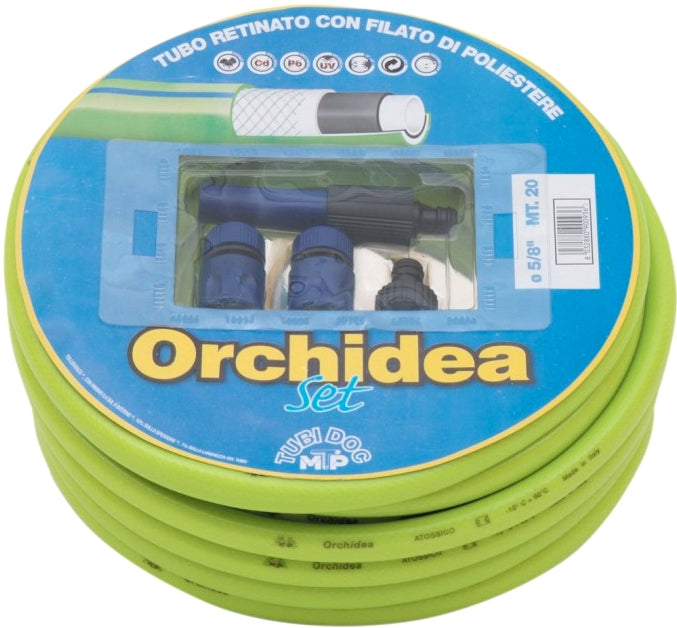 KIT PER IRRIGAZIONE ORCHIDEA CON TUBO RETINATO IN POLIESTERE DA 20 m