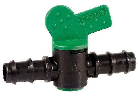 RUBINETTO PER TUBI PE IRRITEC VPP - TUBO Ø 16X16