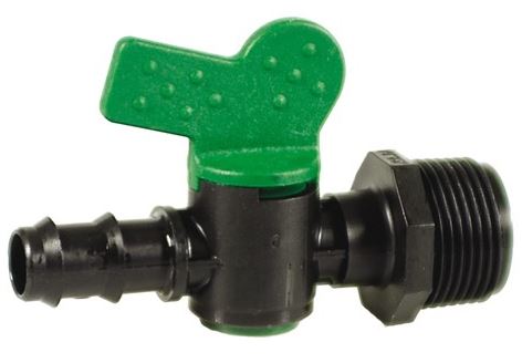 RUBINETTO PER TUBI PE IRRITEC VMP - TUBO Ø 16X1/2"