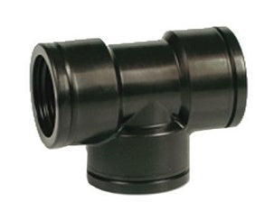 RACCORDI A T PER TUBI PE IRRITEC 630 - Ø F 1/2"
