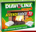 CONFEZIONE 40 CUBETTI ACCENDIFUOCO PER STUFE E CAMINETTI