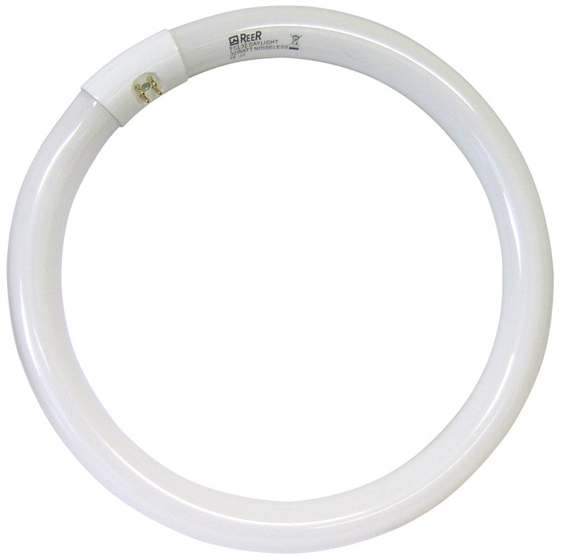 NEON CIRCOLARE TRIFOSFORO 40W LUCE FREDDA ATTACCO G10Q