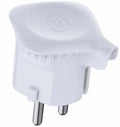 SPINA SCHUKO 90° 2P+16A 250V BIANCA