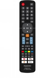 TELECOMANDO DEDICATO 5 IN 1 PER TV SAMSUNG, LG, PHILIPS, SONY, PANASONIC