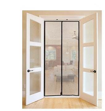 ZANZARIERA PORTA MAGNETICA EFFE POLIESTERE NERO PANNELLI 2 CM 120 H.CM 250