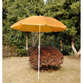 OMBRELLONE DA SPIAGGIA CON TUBO IN ACCIAIO Ø 180 cm COLORI ASSORTITI