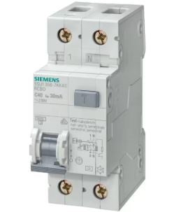 INTERRUTTORE MAGNETOTERMICO/DIFFERENZIALE 6KA 15KA 1P+N C10 TIPO AC30MA